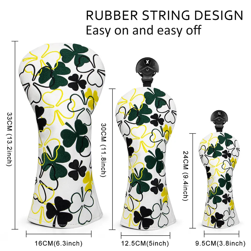 Multi Coloured Clover Headcover Range image 2