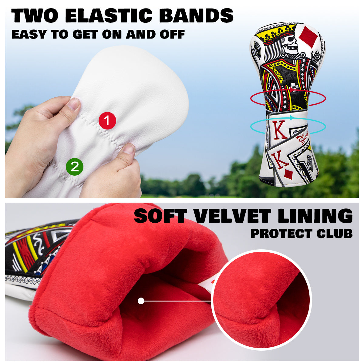 King Of Diamonds Headcover Range image 1