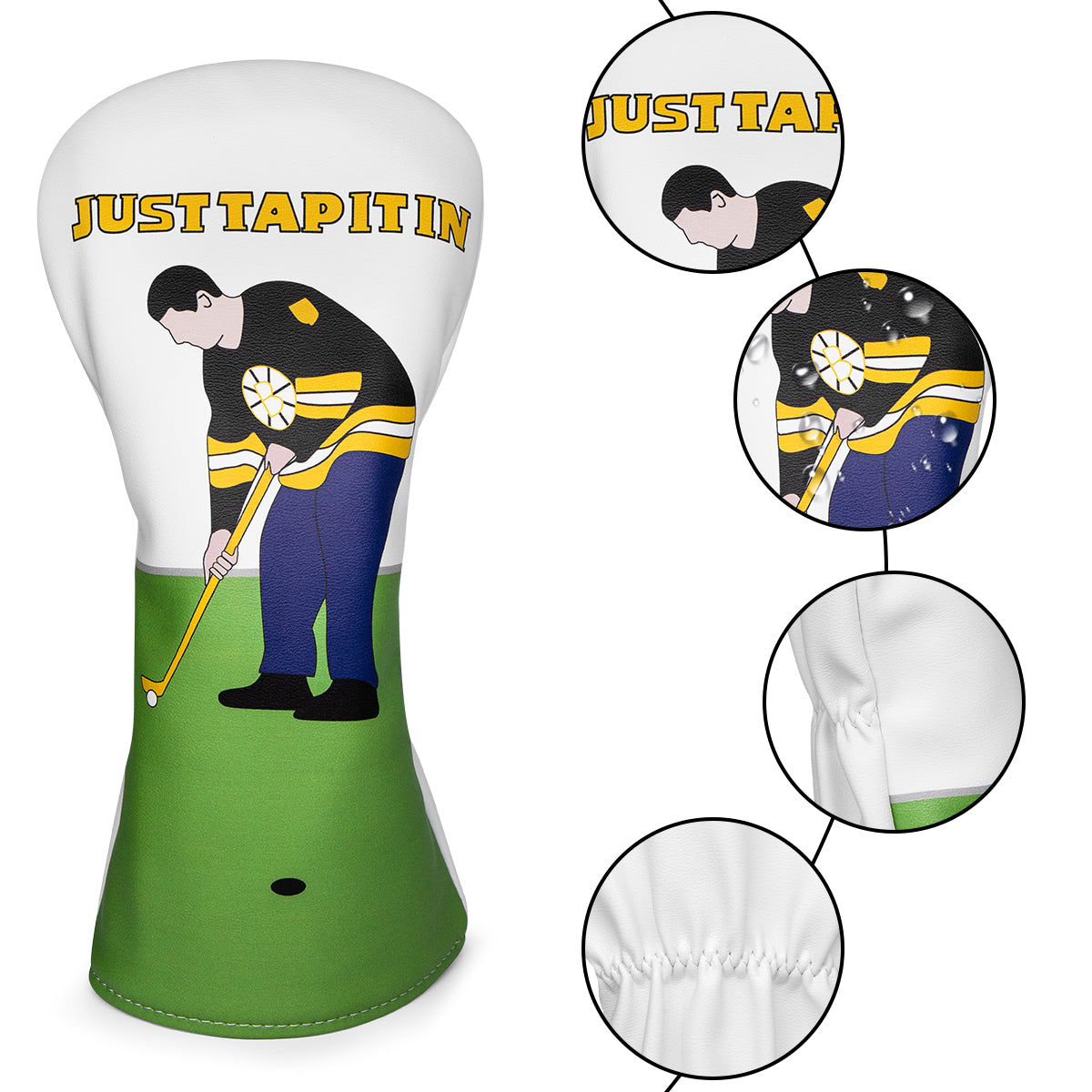 Happy Gilmore "Just Tap It in!!"Headcover Range image 1
