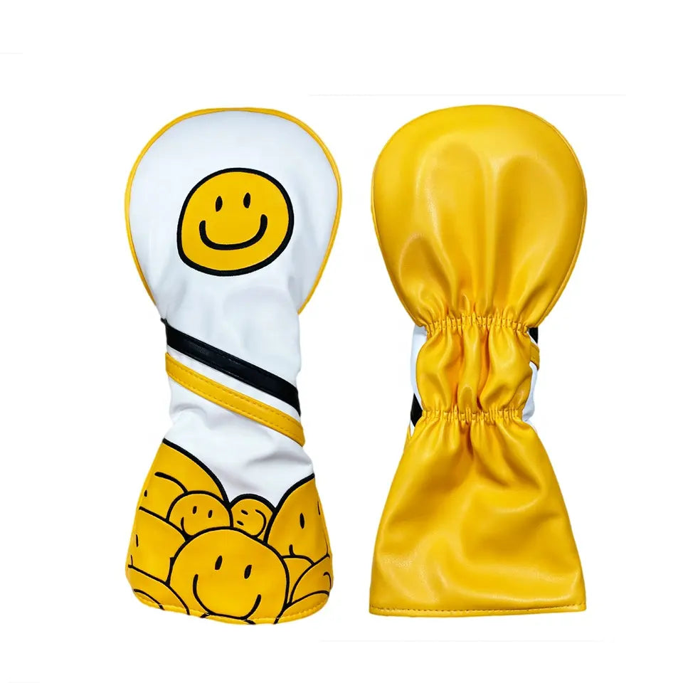 Happy Face Emoji Driver Headcover image 1