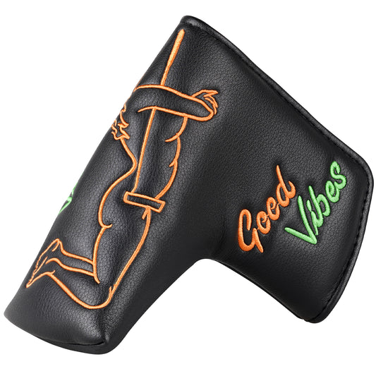 Good Vibes Only! Blade Putter Headcover image 0