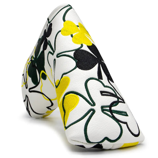 Multi Coloured Clover Blade Putter Headcover image 0