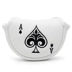 Ace Of Spades Half-Mallet Putter Headcover image 0