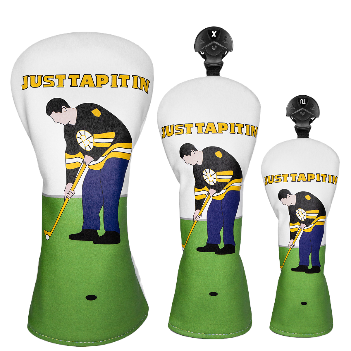 Happy Gilmore "Just Tap It in!!"Headcover Range image 0