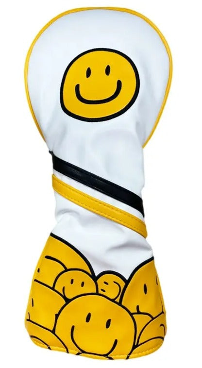 Happy Face Emoji Driver Headcover image 0