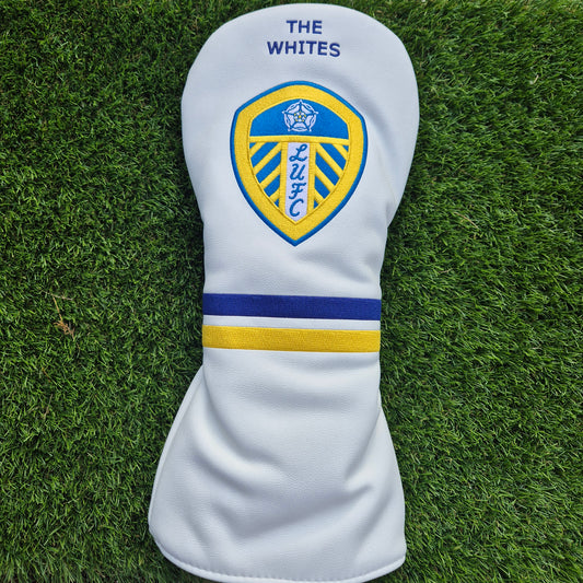 Leeds United Golf Club Headcover | Leeds Football Gift | Driver Cover | Premier League Fan Gear | Golf Accessories for Leeds Supporter