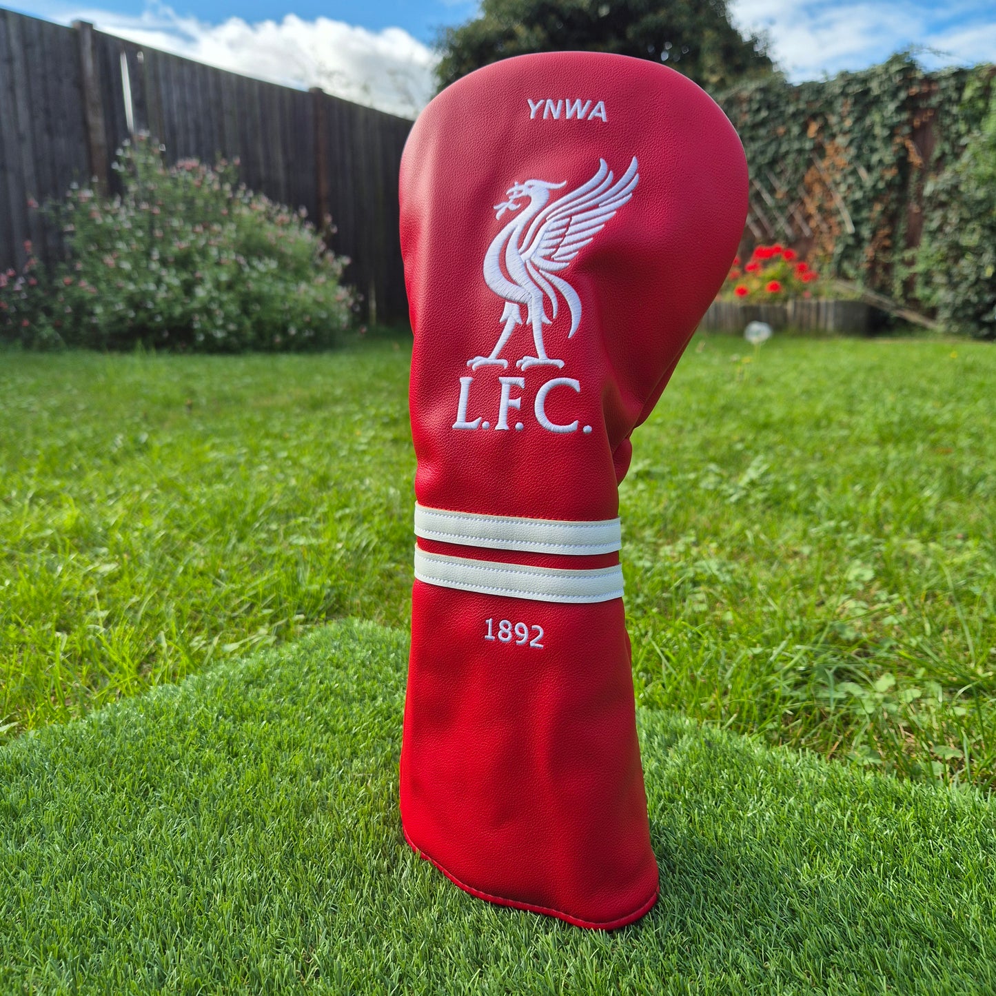 Liverpool FC Golf Club Headcover | Liverpool FC Football Golf Gift | Driver Headcover | Premier League Fan Gear | Golf Accessories for Liverpool FC Supporter