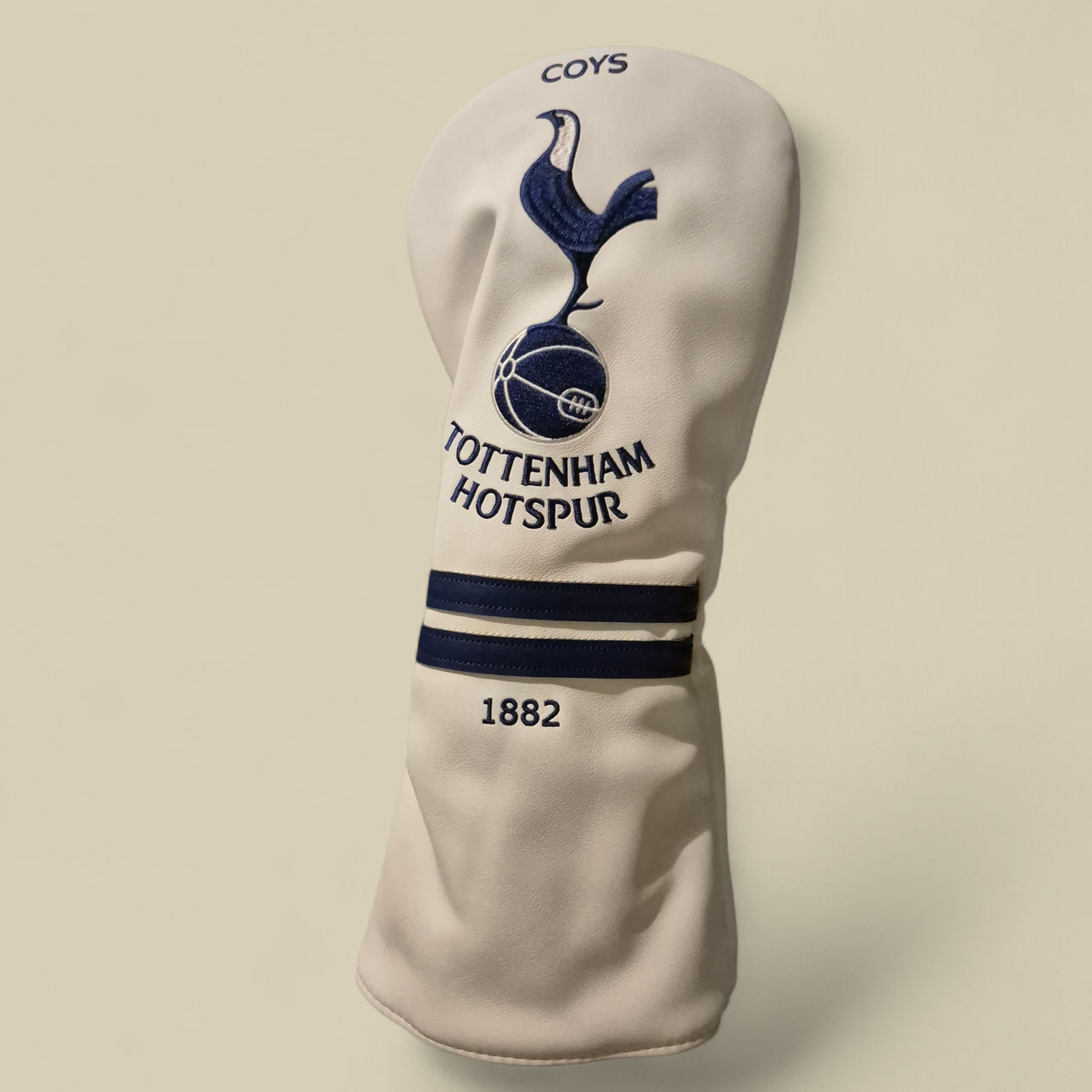 Tottenham Hotspur Golf Club Headcover | Spurs Football Golf Gift | Driver Headcover | Premier League Fan Gear | Golf Accessories for Spurs Supporter